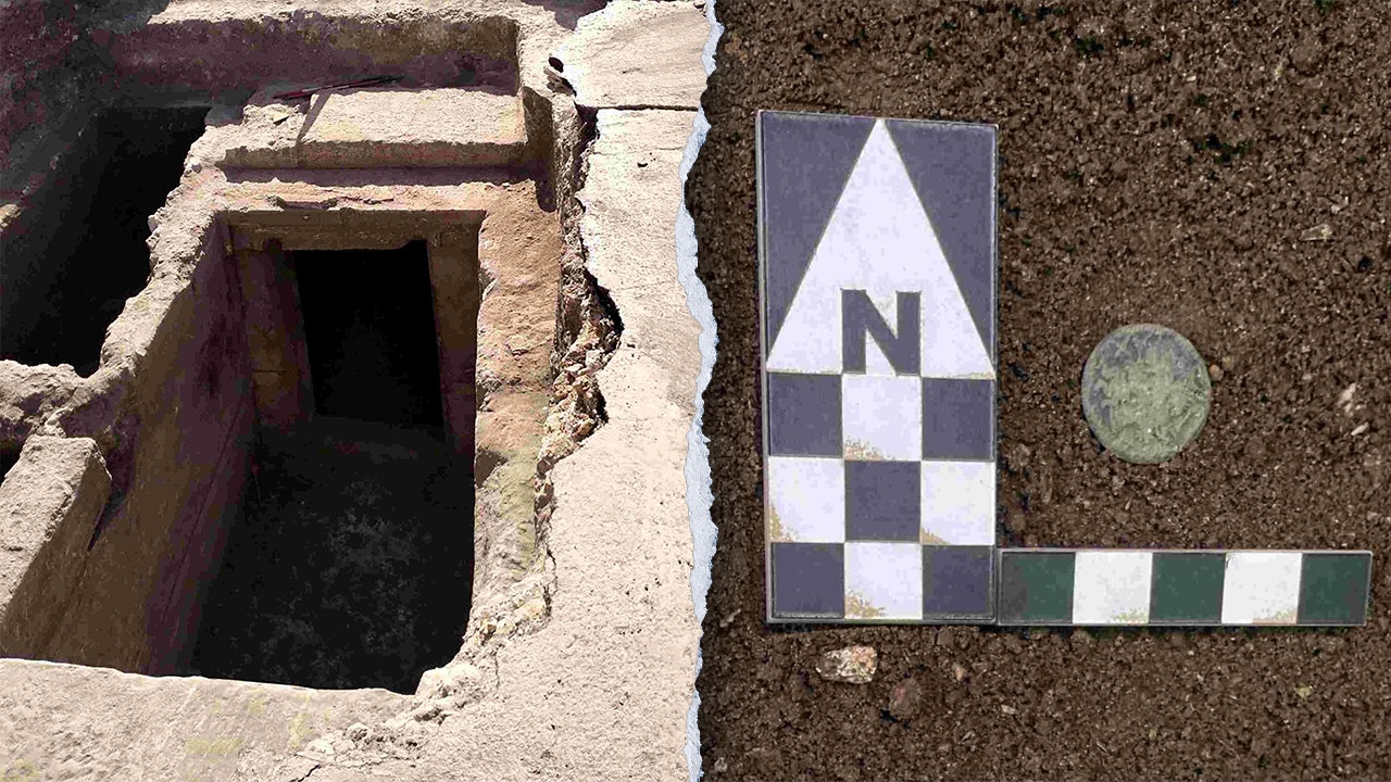 Sewer workers uncover 2,300-year-old tomb filled with ancient treasures in Italy