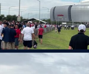 Crowds turned away from Kirk memorial
