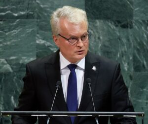 Lithuania leader backs Trump’s tough stance on Russia at UN speech
