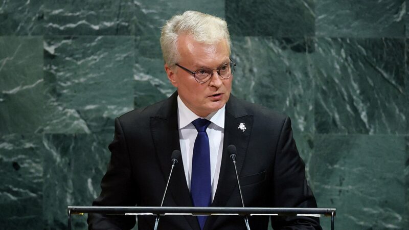 Lithuania leader backs Trump’s tough stance on Russia at UN speech