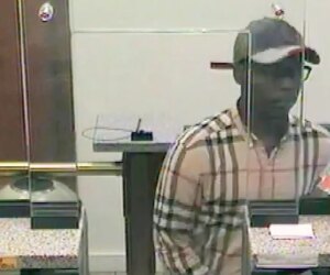 Blue city ‘Burberry Bandit’ released after 5 alleged bank robberies