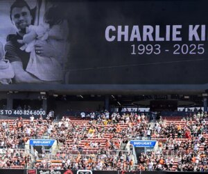 Charlie Kirk memorial: Browns honor conservative influencer
