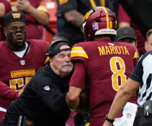 NFL news: Commanders’ Marcus Mariota runs over Dan Quinn