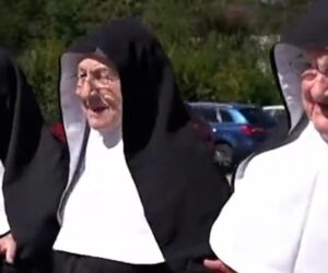 Retired nuns on the run break back into convent