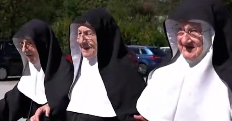 Retired nuns on the run break back into convent