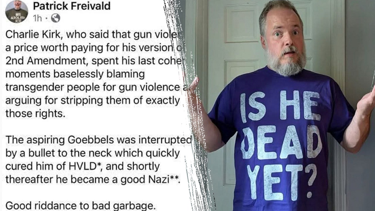 NY physics teacher placed on leave for mocking Charlie Kirk assassination