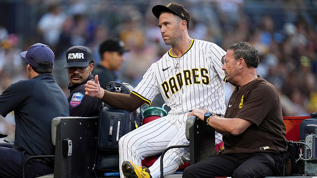 MLB news: Padres’ Jason Adam collapses to ground with injury, carted off
