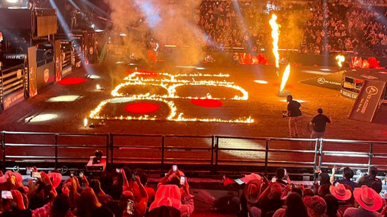 Professional Bull Riding tears down the house in California