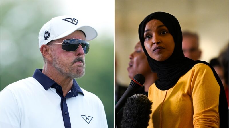 Phil Mickelson slams Rep. Ilhan Omar over her Charlie Kirk comments