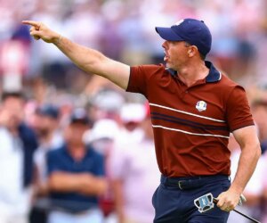 Ryder Cup drama as Europe fights through fan taunts to extend lead