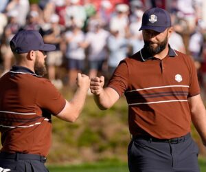 Ryder Cup 2025: Jon Rahm makes spectacular chip to boost Team Europe