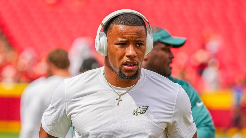 Saquon Barkley hit with massive $46,371 NFL fine for helmet lowering