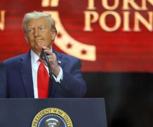 Trump calls Charlie Kirk ‘martyr for American freedom’ at memorial