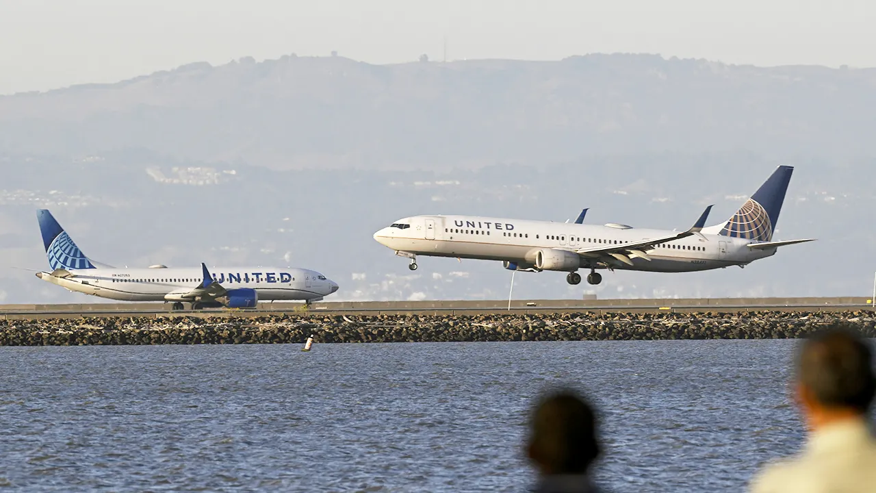 Two United Airlines planes collide at San Francisco Airport on Labor Day