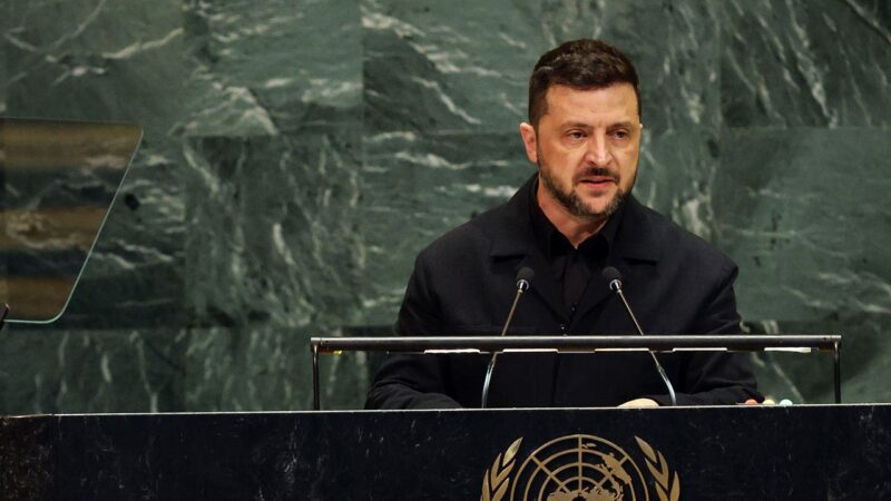 Zelenskyy warns only ‘friends and weapons’ can stop Putin in UN speech