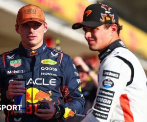 US Grand Prix: Max Verstappen ‘getting in middle of McLaren’s fun’ with Zak Brown set for ‘brutal’ title climax