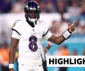 Jackson stars on return from injury as Ravens beat Dolphins