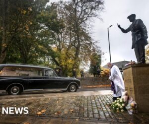 Figures from sport attend funeral for cricket legend Dickie Bird