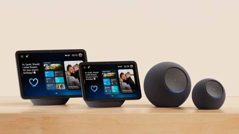 Slick New Amazon Echo Show Models Lead Alexa+ Hardware Launch Bonanza