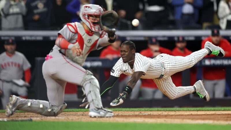 Yankees force decisive Game 3 on Chisholm’s mad dash home