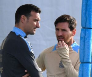 Scaloni: Won’t take ‘risks’ on Messi fitness