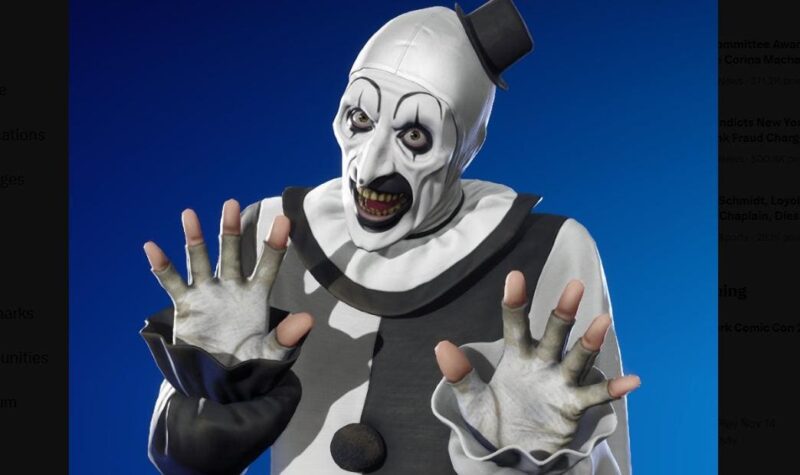 Fortnite’s Art The Clown Skin Suggests There’s No Red Line For R-Rated Collabs