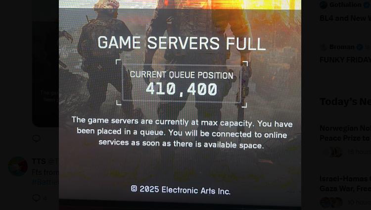 Long Server Queues, Errors And Missing Play Buttons