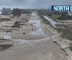 Deadly nor’easter slams into east coast, as Alaska is hit by typhoon remnants