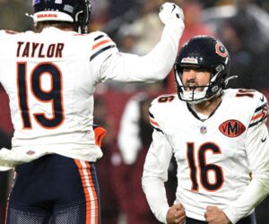 Bears’ Jake Moody connects on late field goal to beat Commanders