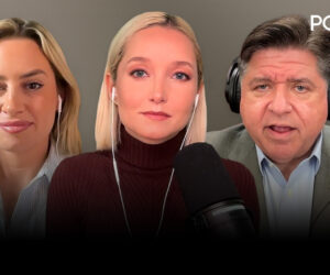 Illinois Gov. JB Pritzker and Jacqui Heinrich | The Conversation