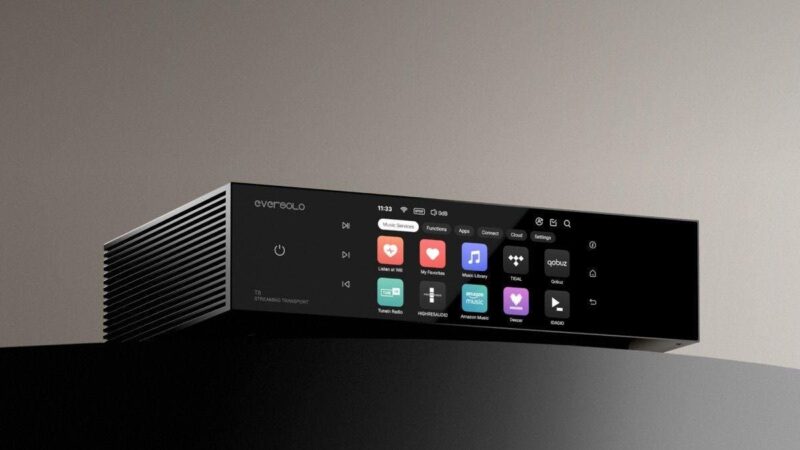 Eversolo’s New T8 Professional-Grade Streaming Transport Is Aimed At Serious Audiophiles