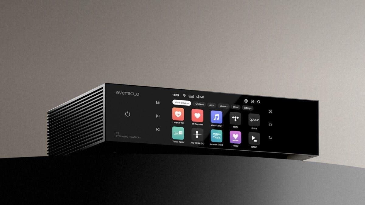 Eversolo’s New T8 Professional-Grade Streaming Transport Is Aimed At Serious Audiophiles