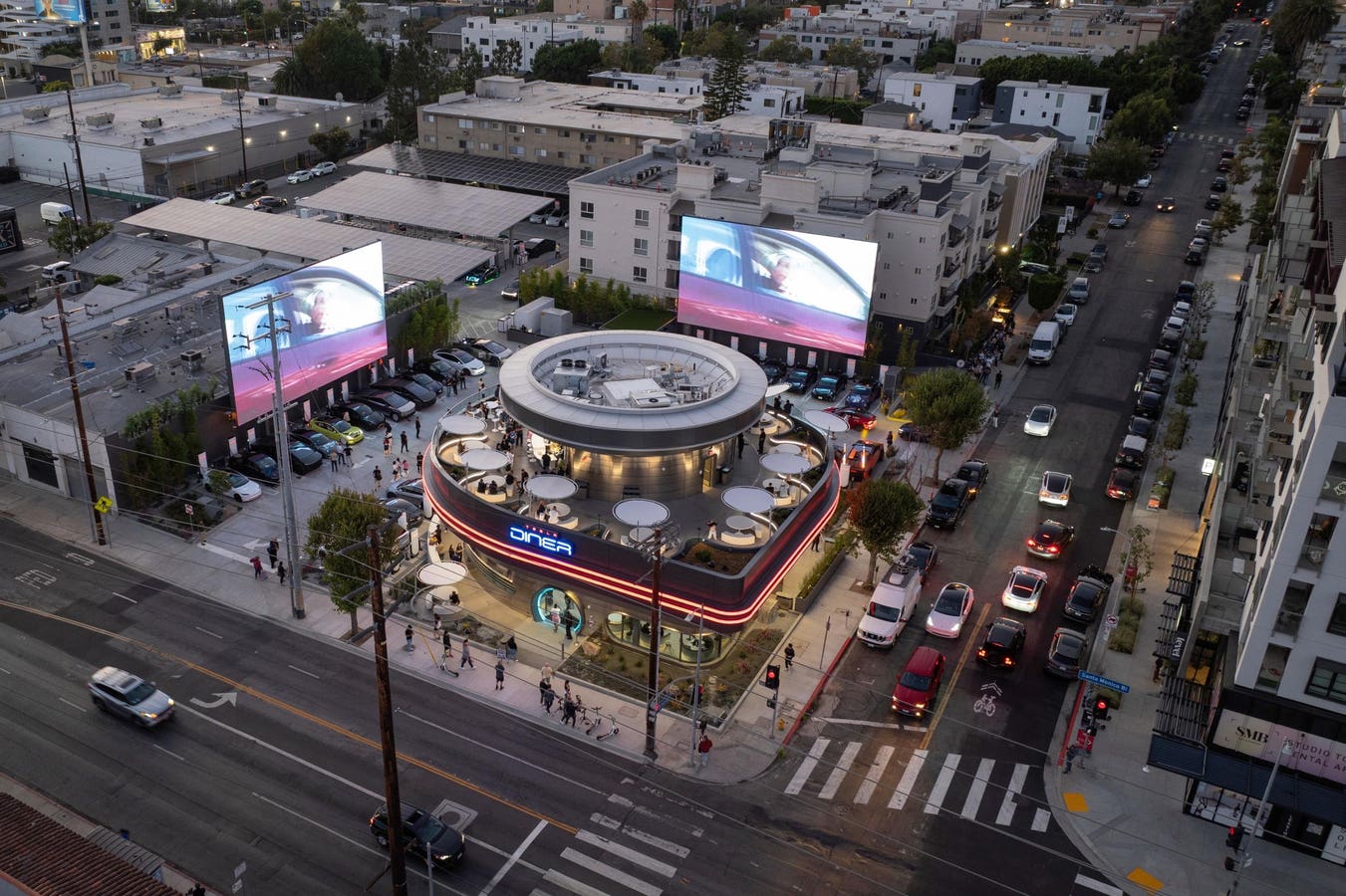 The Most Important Part Of Tesla’s New Diner Charger Is In-Car Orders