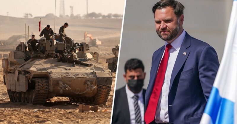 As Gaza Deal Hangs in the Balance, JD Vance Travels to Israel