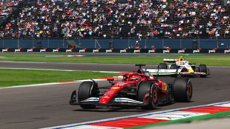 Mexico GP: Leclerc quickest as Verstappen, Norris sit out first practice
