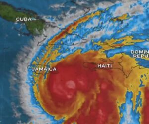 Hurricane Melissa takes aim at Jamaica