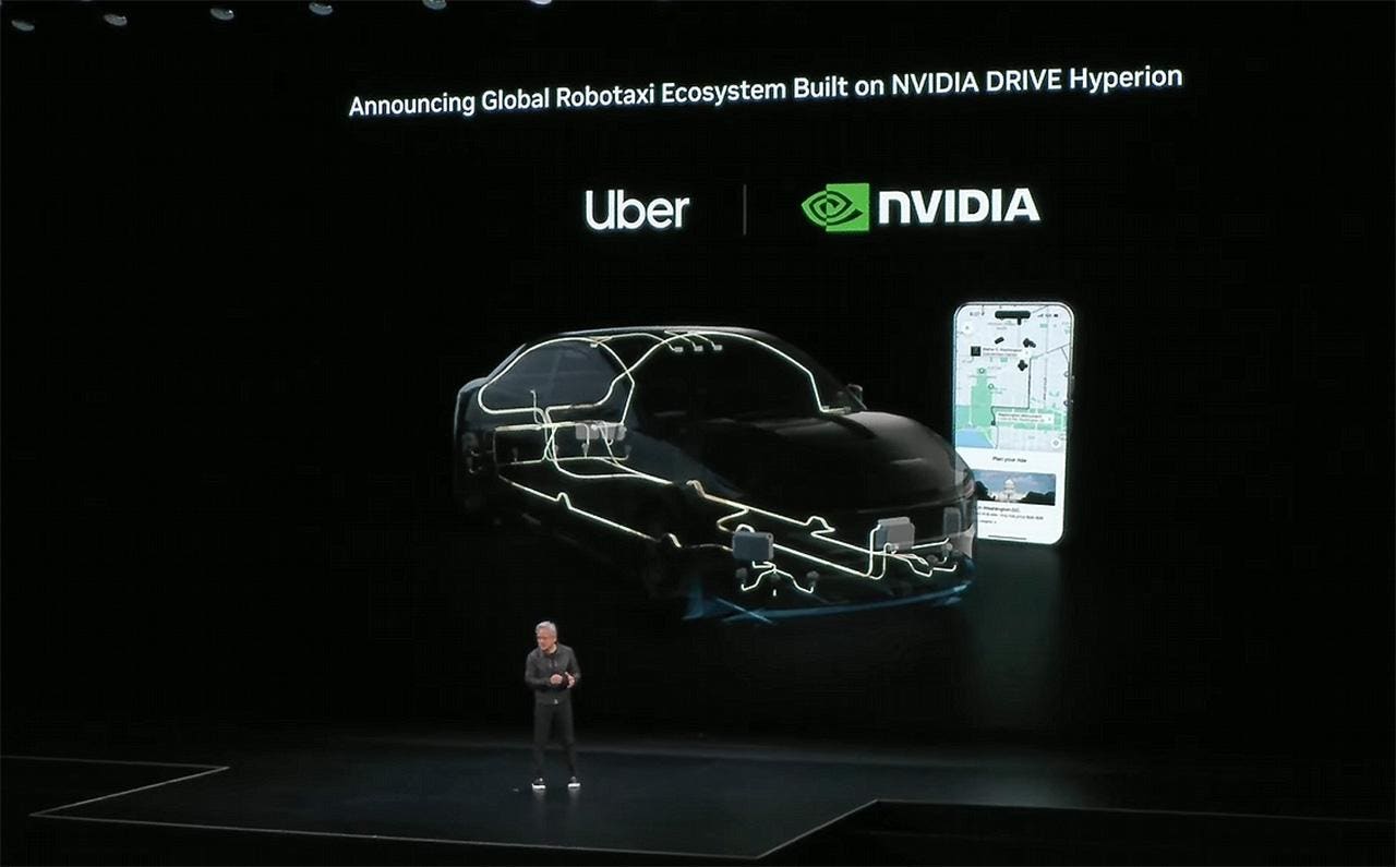 Nvidia And Uber Aim To Make Robotaxis Real By 2027