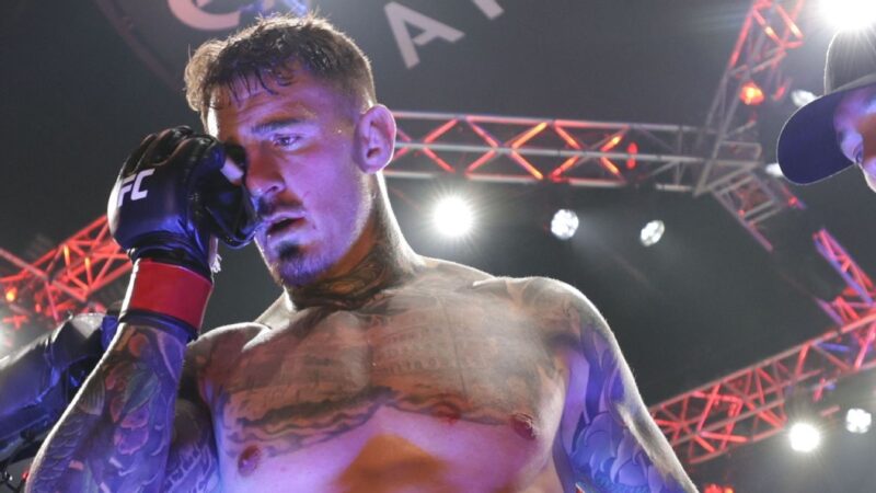 Dad: UFC champ Aspinall ‘can’t see anything’ out of right eye