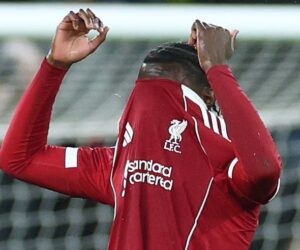 Liverpool’s Amara Nallo has two red cards in 16 mins, Virgil van Dijk ‘took care of him’