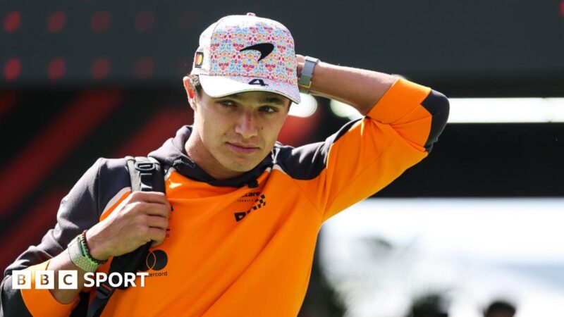 Mexico City Grand Prix: Max Verstappen fastest in practice as McLarens struggle