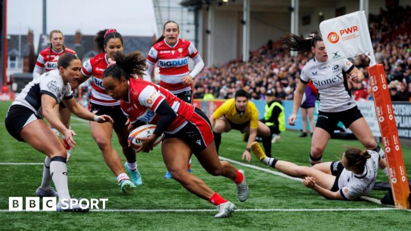 PWR: Gloucester-Hartpury 40-14 Saracens: Defending champions score six-tries in win