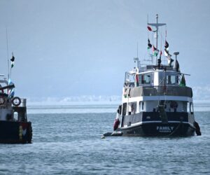 Activists say Israeli navy intercepted nine boats from aid flotilla headed to Gaza