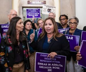 Democrats ramp up pressure on Speaker Johnson to seat Rep.-elect Adelita Grijalva