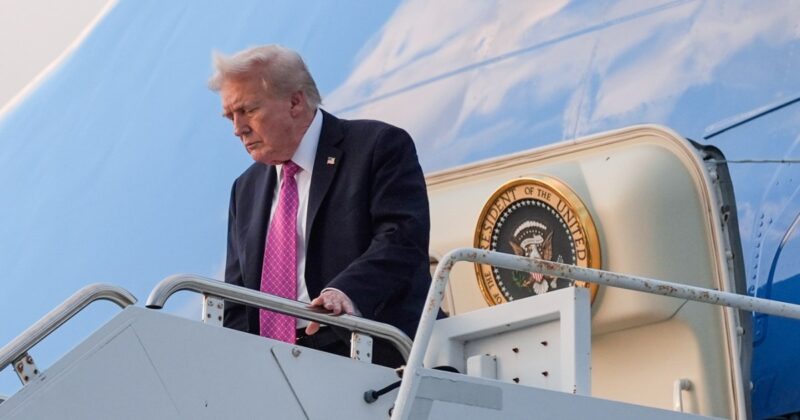 Secret Service discovers hunting stand with direct sight line to Trump’s Air Force One exit in Florida