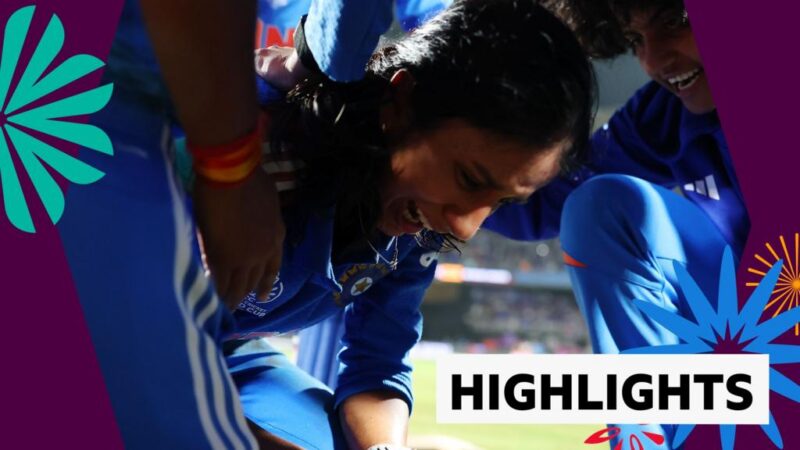 Women’s Cricket World Cup semi-final: India vs Australia – highlights