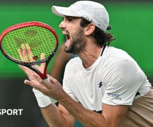 Shanghai Masters final: World number 204 Valentin Vacherot beats cousin Arthur Rinderknech