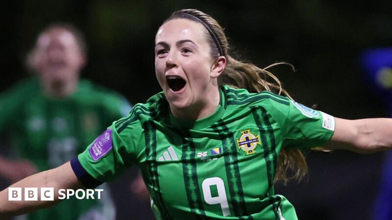 Northern Ireland v Iceland: Captain Simone Magill out of Nations League play-off