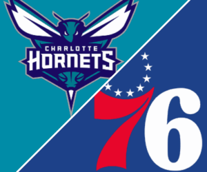 Follow live: Unbeaten Hornets and 76ers face off