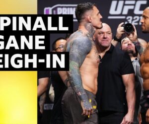 UFC 321: Tom Aspinall heavier than Ciryl Gane at weigh-in