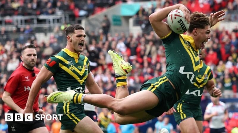 England 6-26 Australia: Kangaroos triumph in first Rugby League Ashes match since 2003